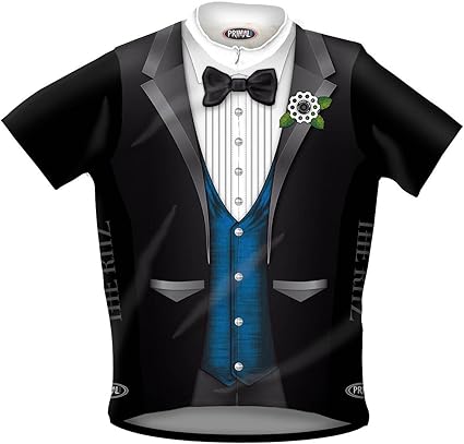 Tuxedo cycling jersey Clearance