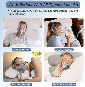 Amazon｜CPAP横向き寝用低反発枕 首サポート用CPAP枕 首の痛みを緩和