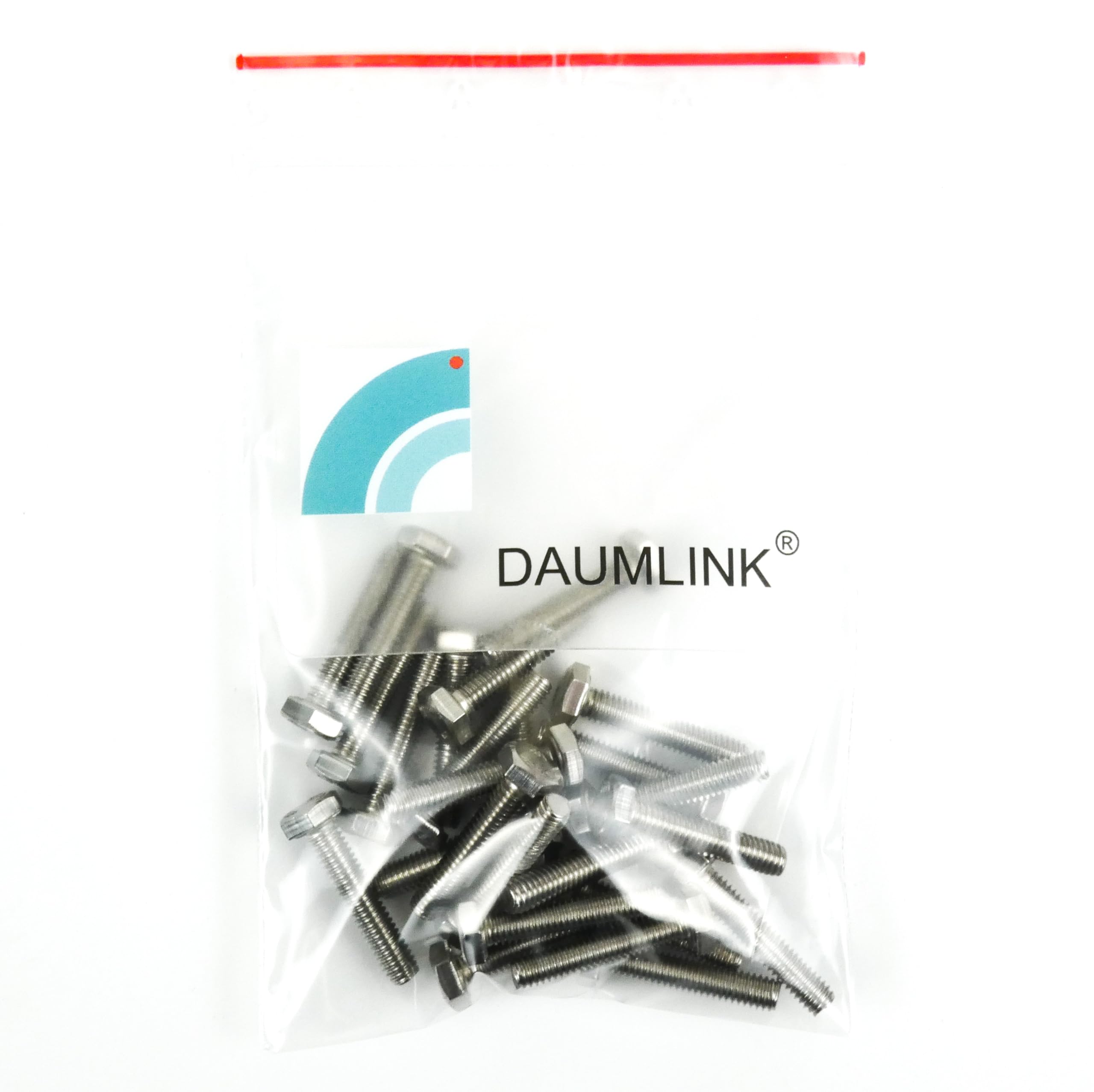 SECCARO Hexagon Screw M6 X 40 Mm, Stainless Steel V2A VA A2, DIN 933 / ISO 4017, Hex Socket, 20 Pieces - View #7