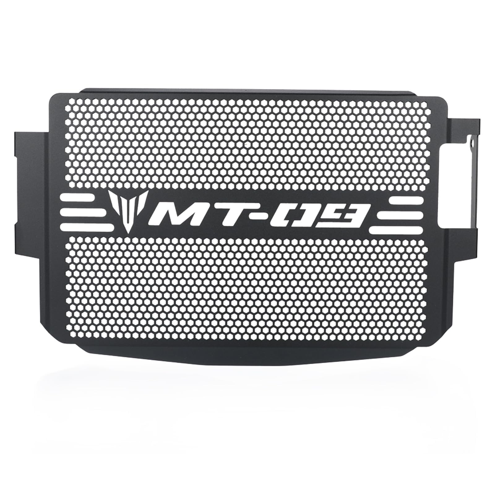 MT-09/SP 2024-2026 Motorrad Kühlergrill Schutz CNC Kühlerabdeckung für MT09 MT-09 SP 2024 2025 2026-Schwarz
