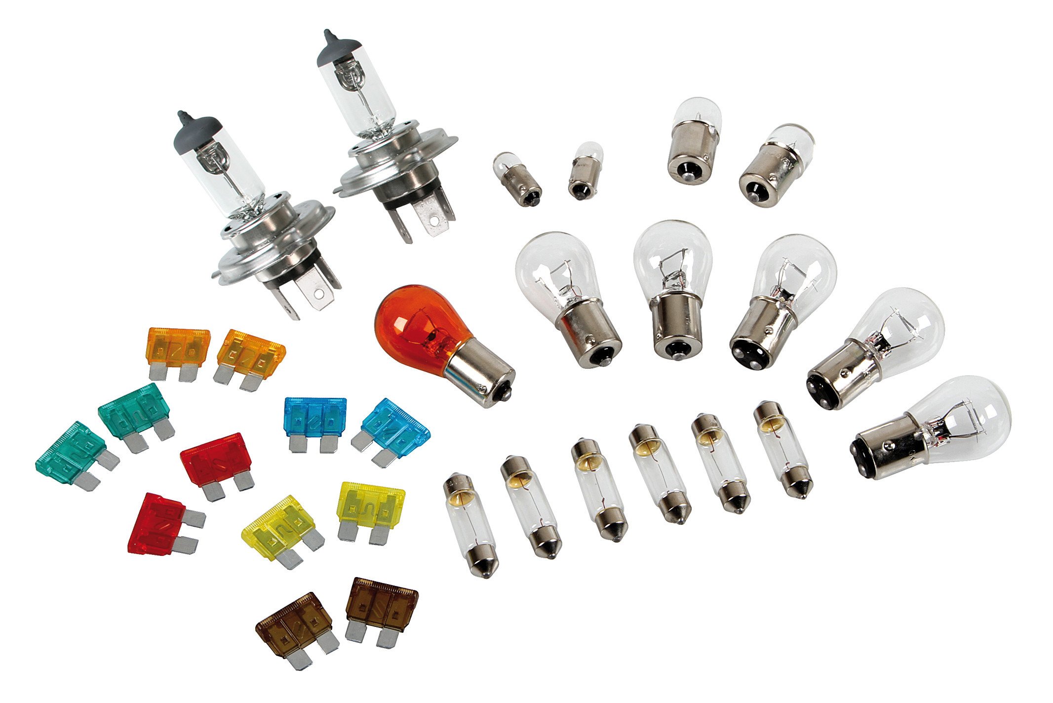 Lampa 98266 Super-efficient bulbs and fuses 18 12 2 x H4, 24 V