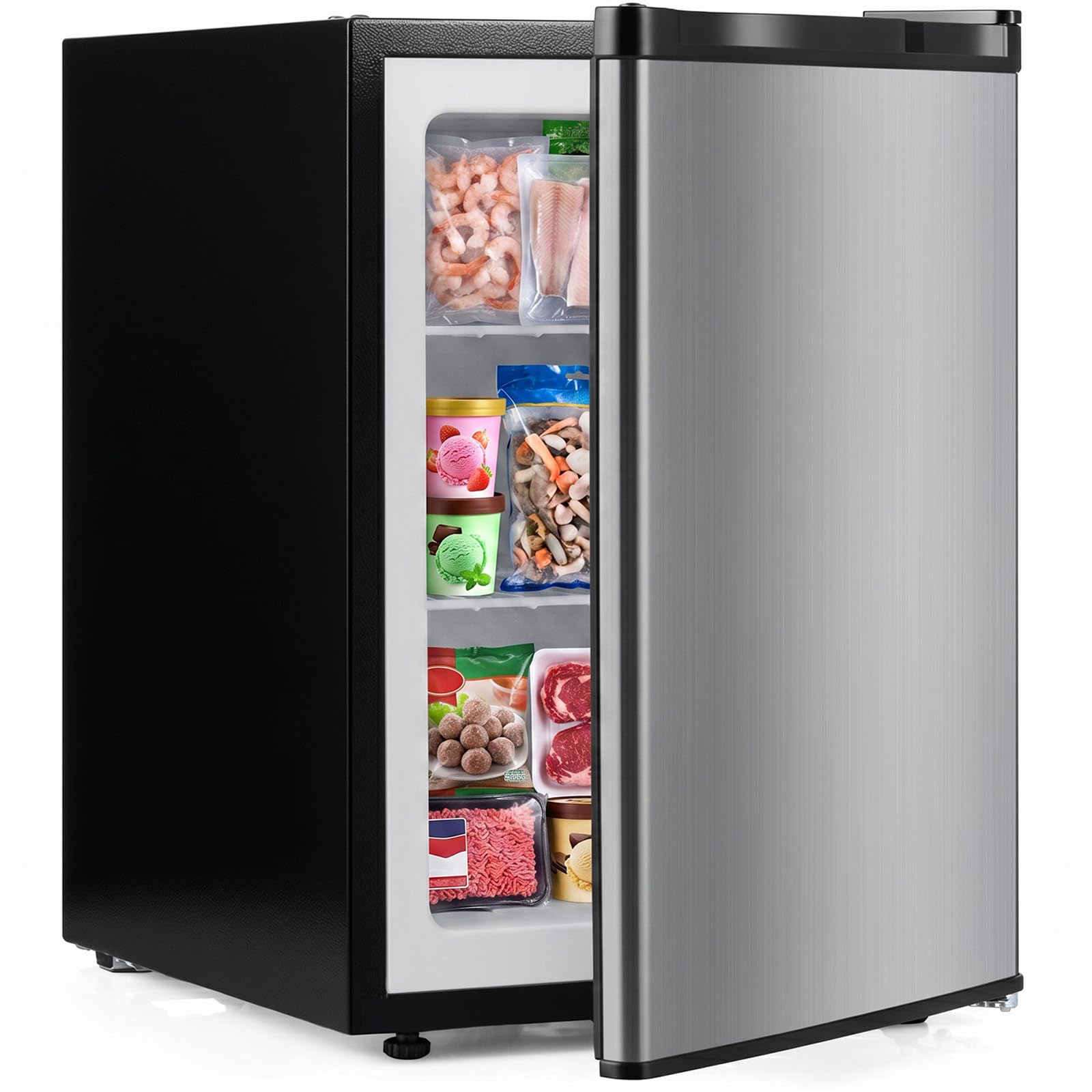 DORTALA DOUS-FP11026PA 2.1 cu ft Upright Freezer Black