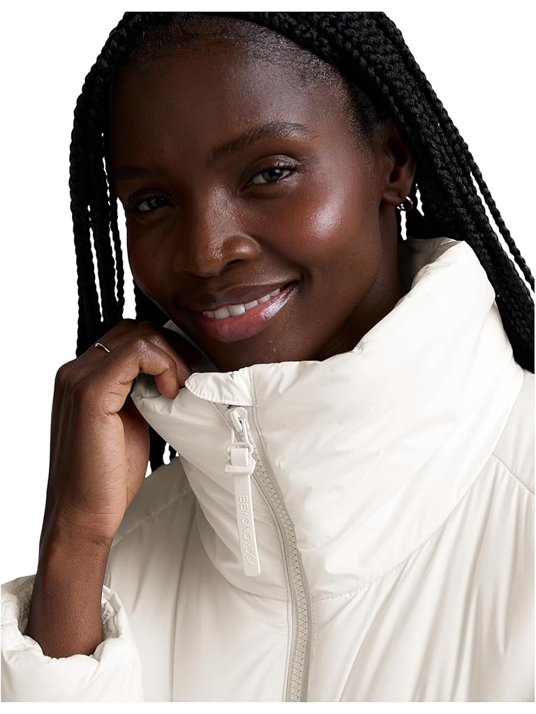 Blue Beyond Yoga Essential Warm Up Puffer Jacket