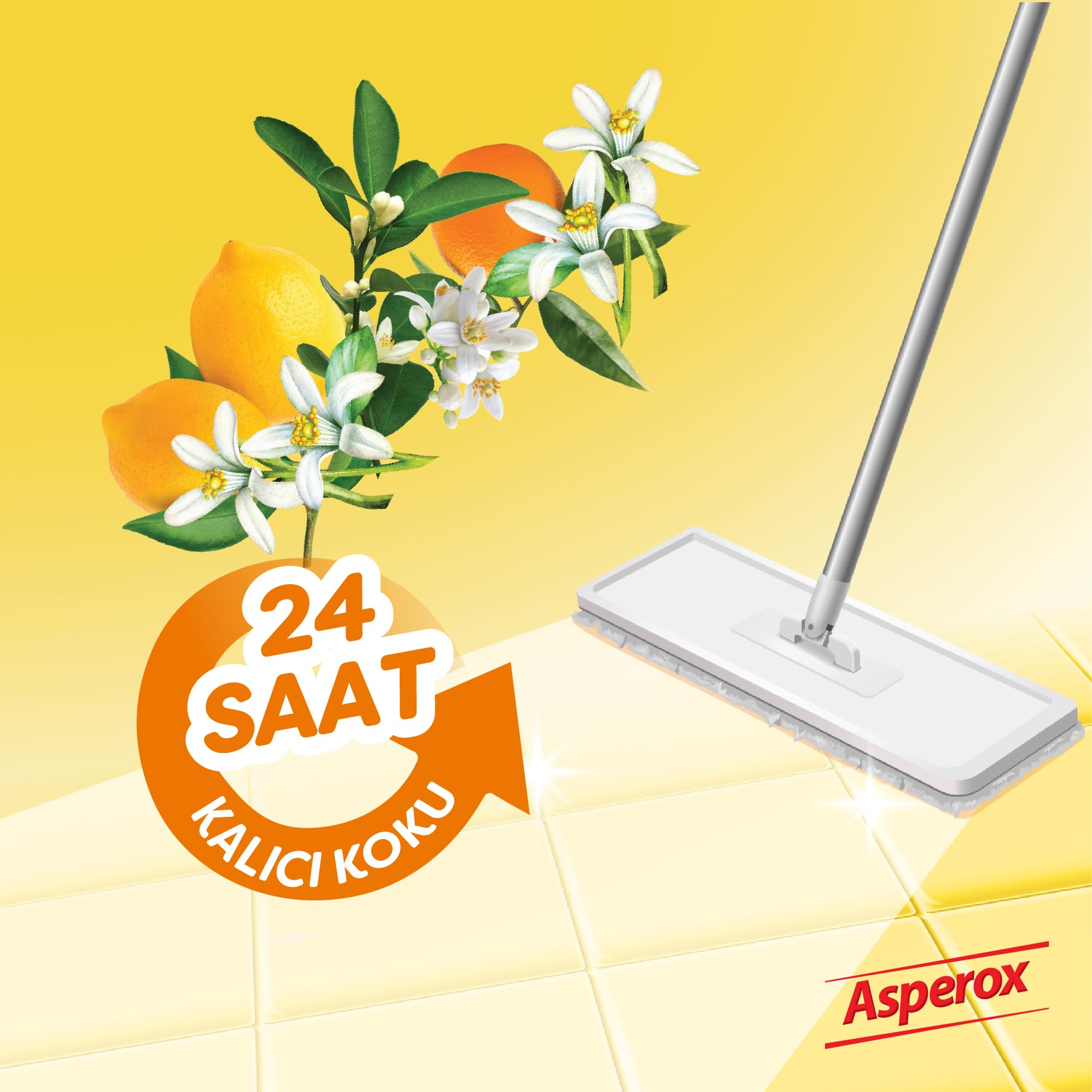 Asperox Gün Işığı Yüzey Temizleyici Portakal & Limon Çiçeği 1000 ml 2li paket