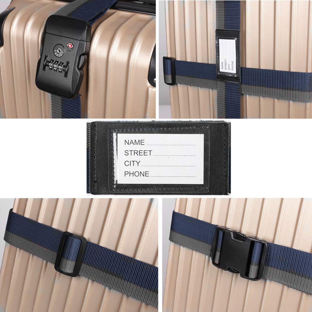 Ceinture de valise réglable robuste Ci24427 - Chine Sangle à bagages et sangle de sac à bagages prix