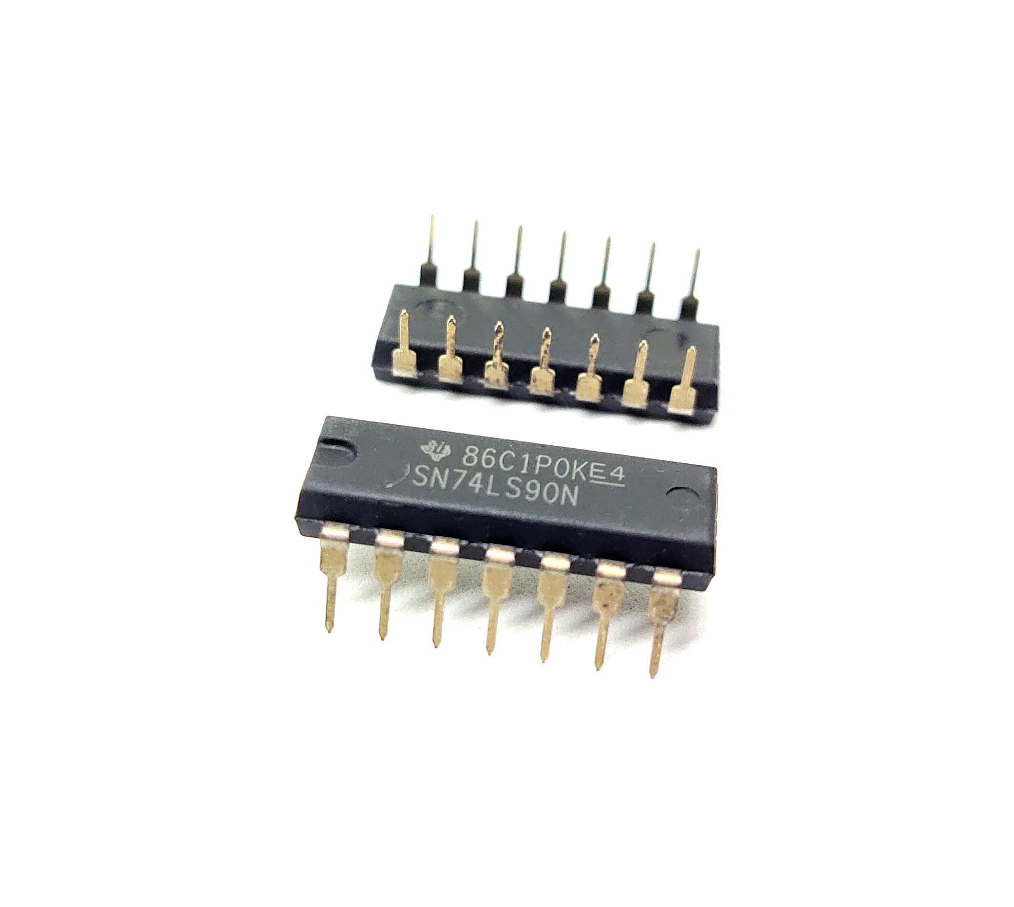 INVENTO 2Pcs SN74LS90N 7490 IC Logic IC Decade/Binary Counter, LS Family, 42 MHz, 4.75 V to 5.25 V, DIP-14 (B081WQ4BVK) Amazon Price History, Amazon Price Tracker