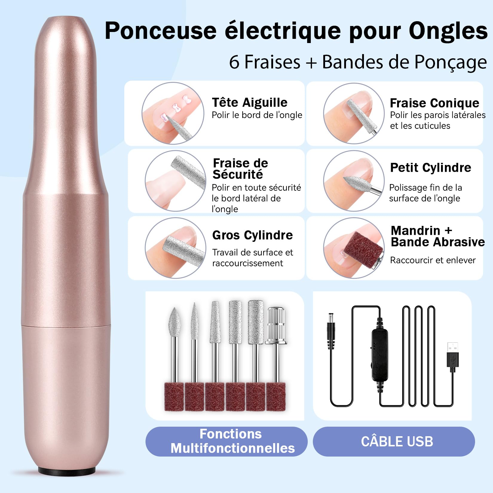 VANREESA Kit Vernis Semi Permanent, 35 Couleurs Vernis Gel UV Semi Permanent avec Lampe UV, Ponceuse Électrique pour Ongles, Base Top Coat Manucure Outils Accessoires, Cadeau pour Débutants