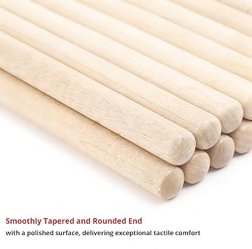 Drum Sticks, Drum Sticks for Drum, Wooden Drum Sticks | Maple Wood Drum Sticks, Drum Stick for Beginner, Practise Drum Sticks
