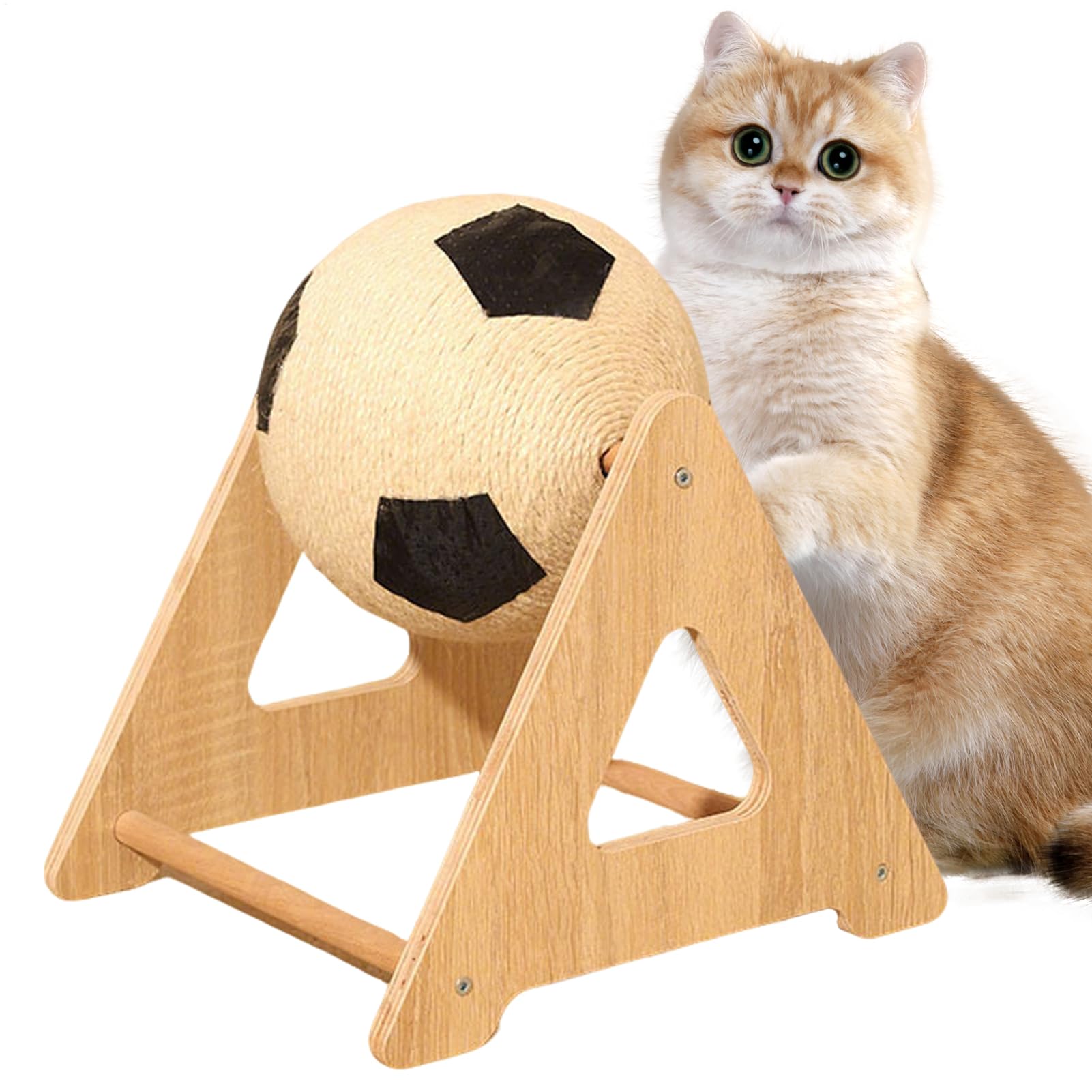 Kratzball Für Katzen Interaktiver Spielball für Haustiere zum Kratzen