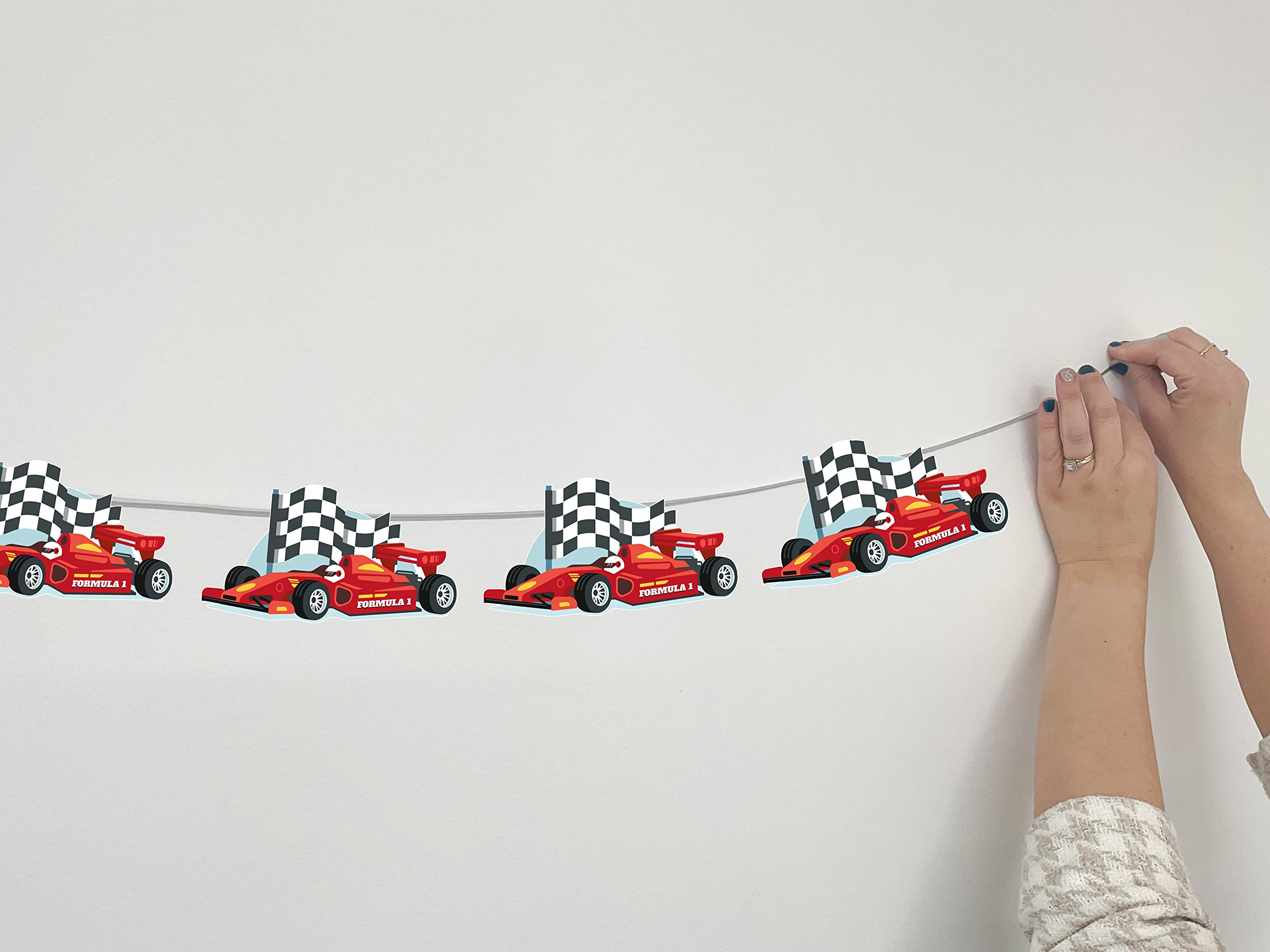 Fornure per feste a tema auto da corsa Cono stradale con