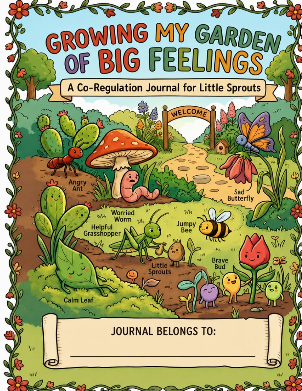 Growing My Garden of Big Feelings: A Co-Regulation Journal for Little Sprouts