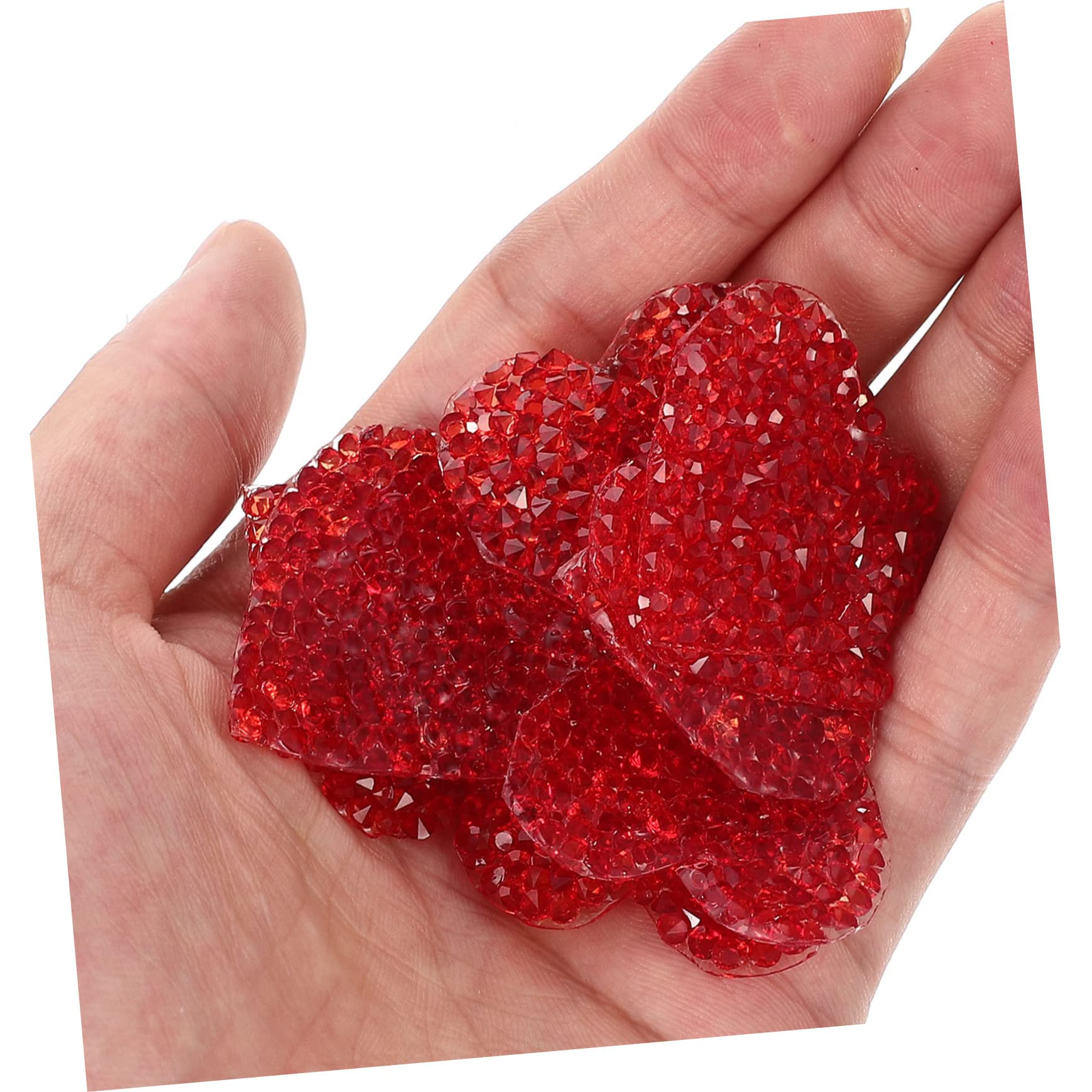 STOBOK 72piezas Parches Decorativos De Corazón Para Ropa y Accesorios Parches Para Vestidos Mochilas y Gorras Para Reparación y Embellecimiento