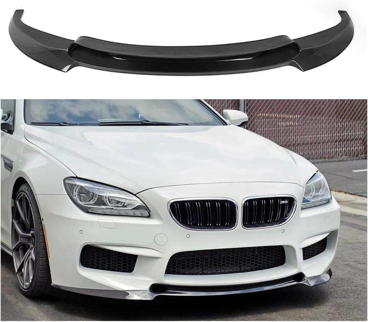 Amazon.com: F06 Carbon Fiber Front Bumper Lip Rear Bumper Diffuser Side ...
