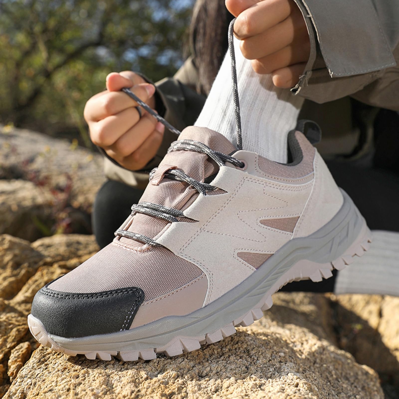 Damskie buty trekkingowe wodoodporne buty chodzenia szlakach