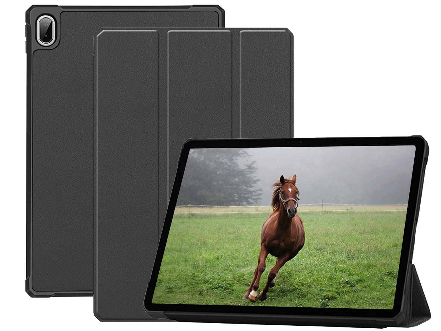 ORRINKART Smart Cover Case for Lenovo Tab P11/ P11 Plus 11 Inch 2021 [TB-J606F/ TB-J606L] PU Leather Trifold Case - Black (B09GPQK8RG) Amazon Price History, Amazon Price Tracker