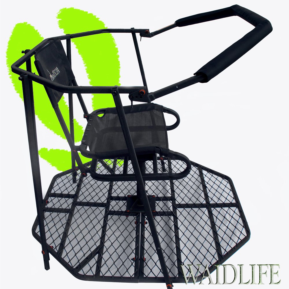 Cacería De Life 360 ° hochsitz Metal Caza – ANsitz – Escalera de Caza – Caza Púlpito