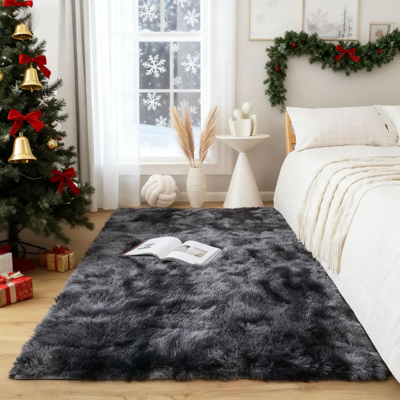 Tapis de chambre 170x380 lavable grand tapis de porte salon