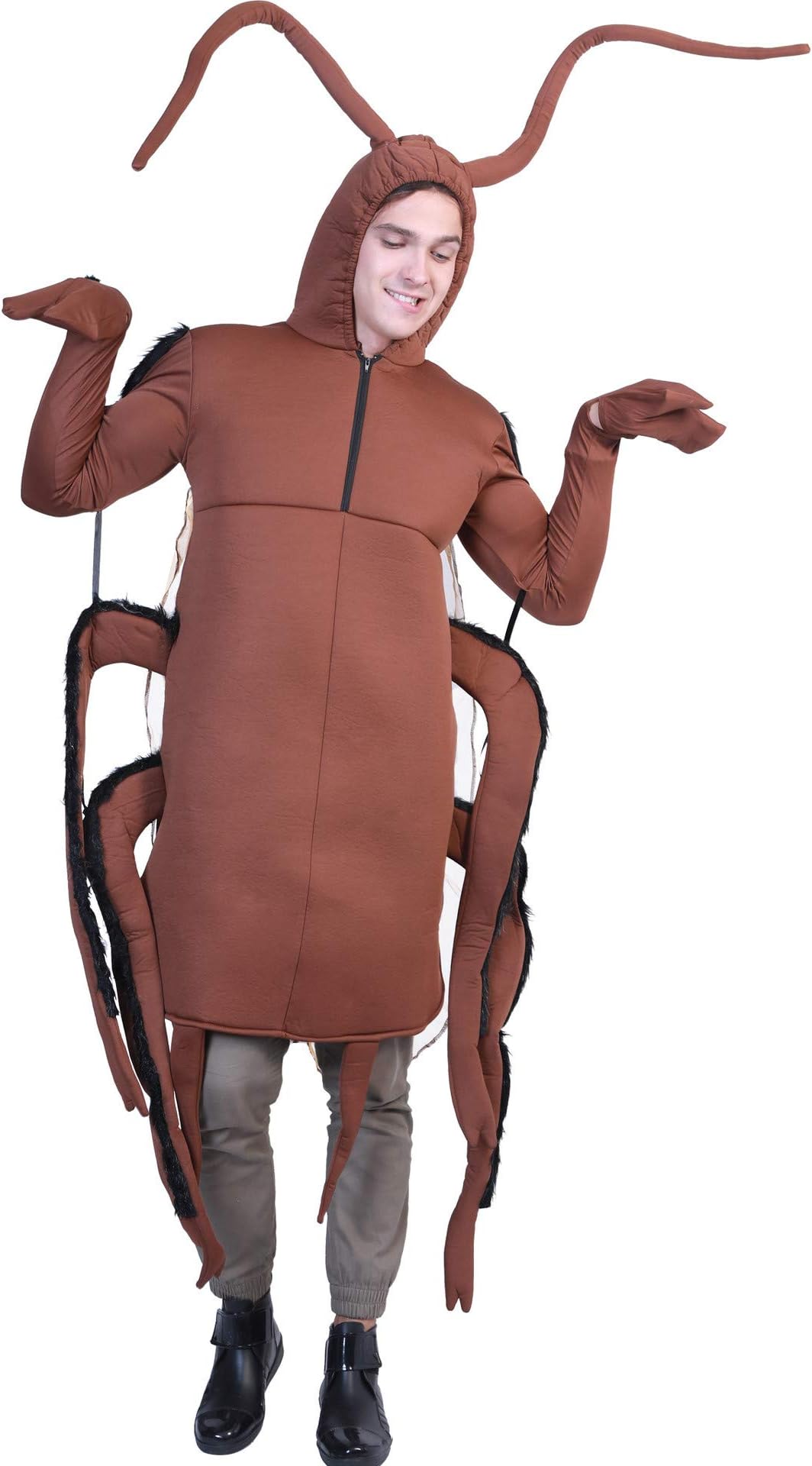 HoneystoreUnisex Cockroach Funny Halloween Party Cosplay Dress Up