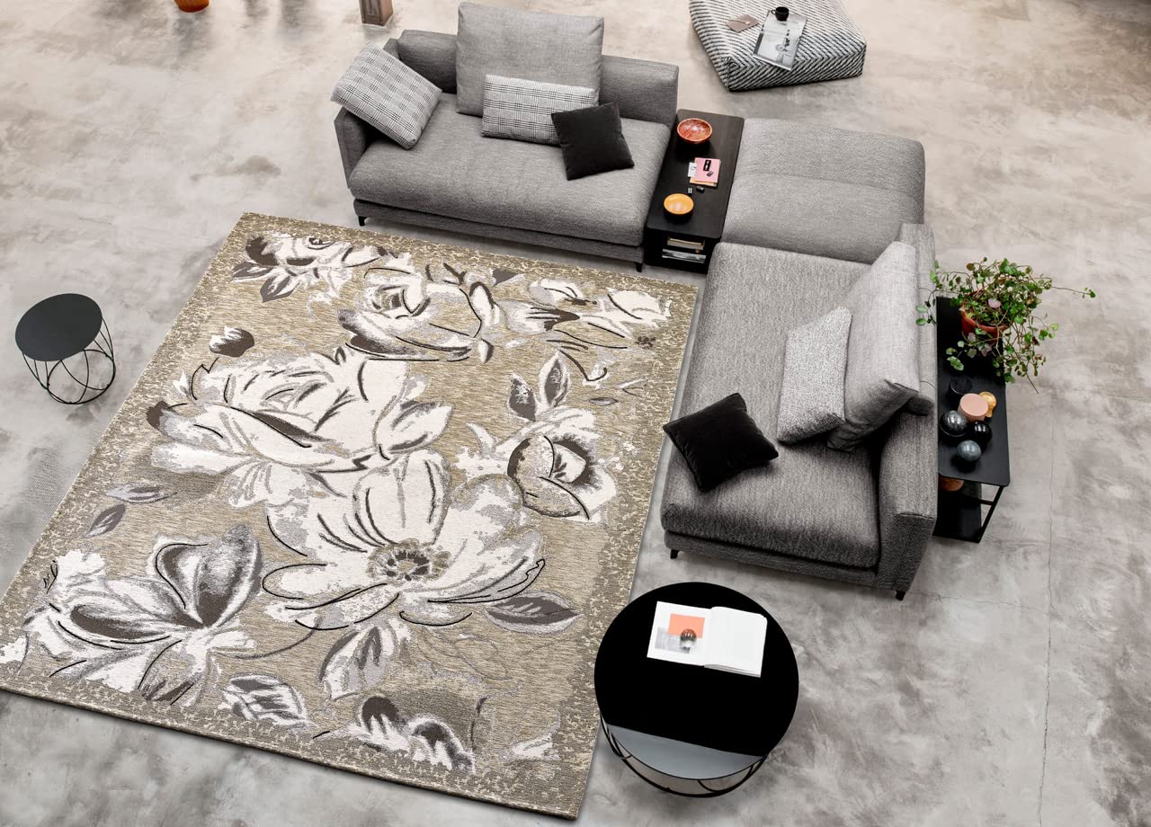 Aster By Suardi Lot de 2 tapis de salle de séjour antidérapant 65 x 110 cm