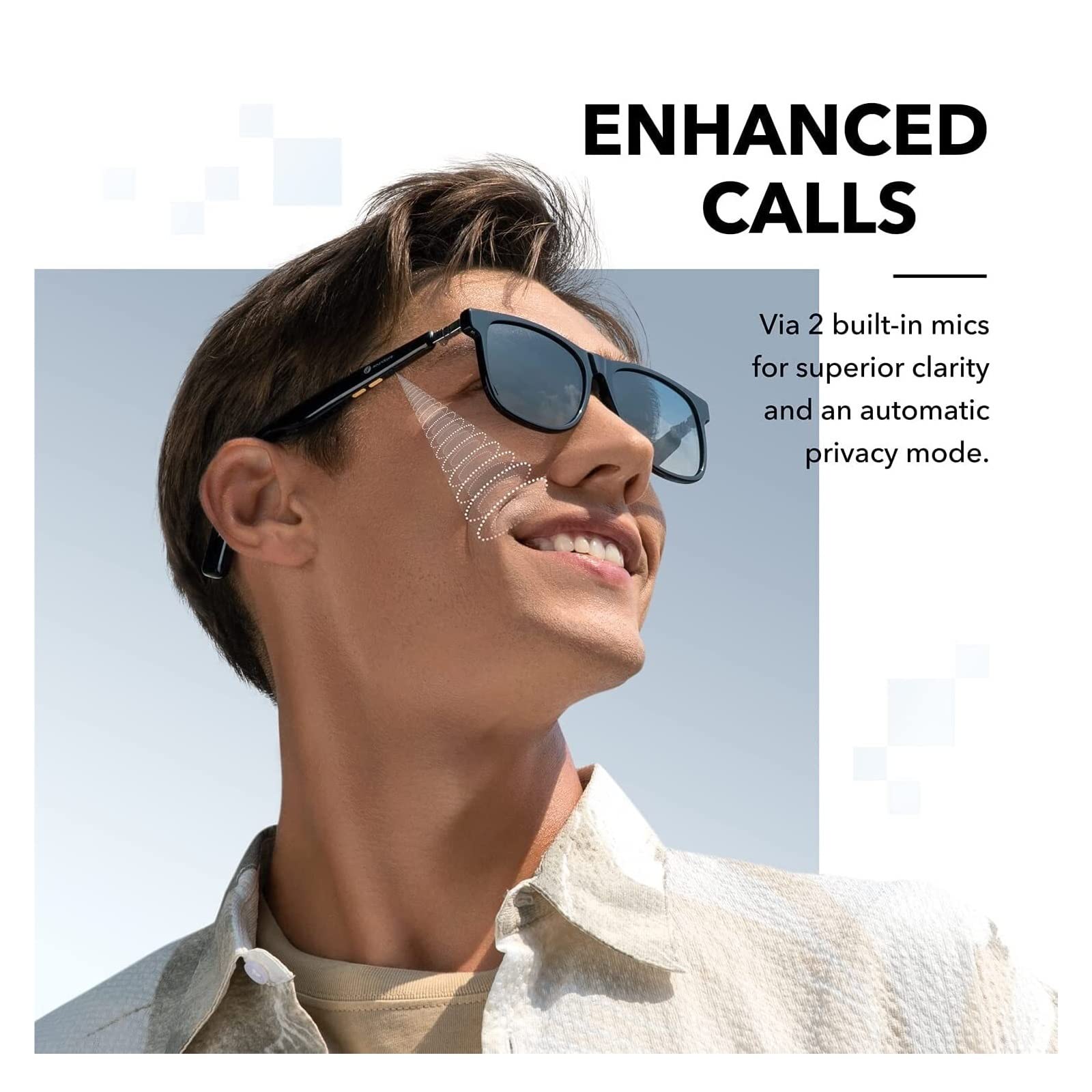 ヘッドホン soundcore FRAMES Bluetooth Audio Glasses 新製品】ブランド初のオーディオグラスデバイスが登場！ Anker