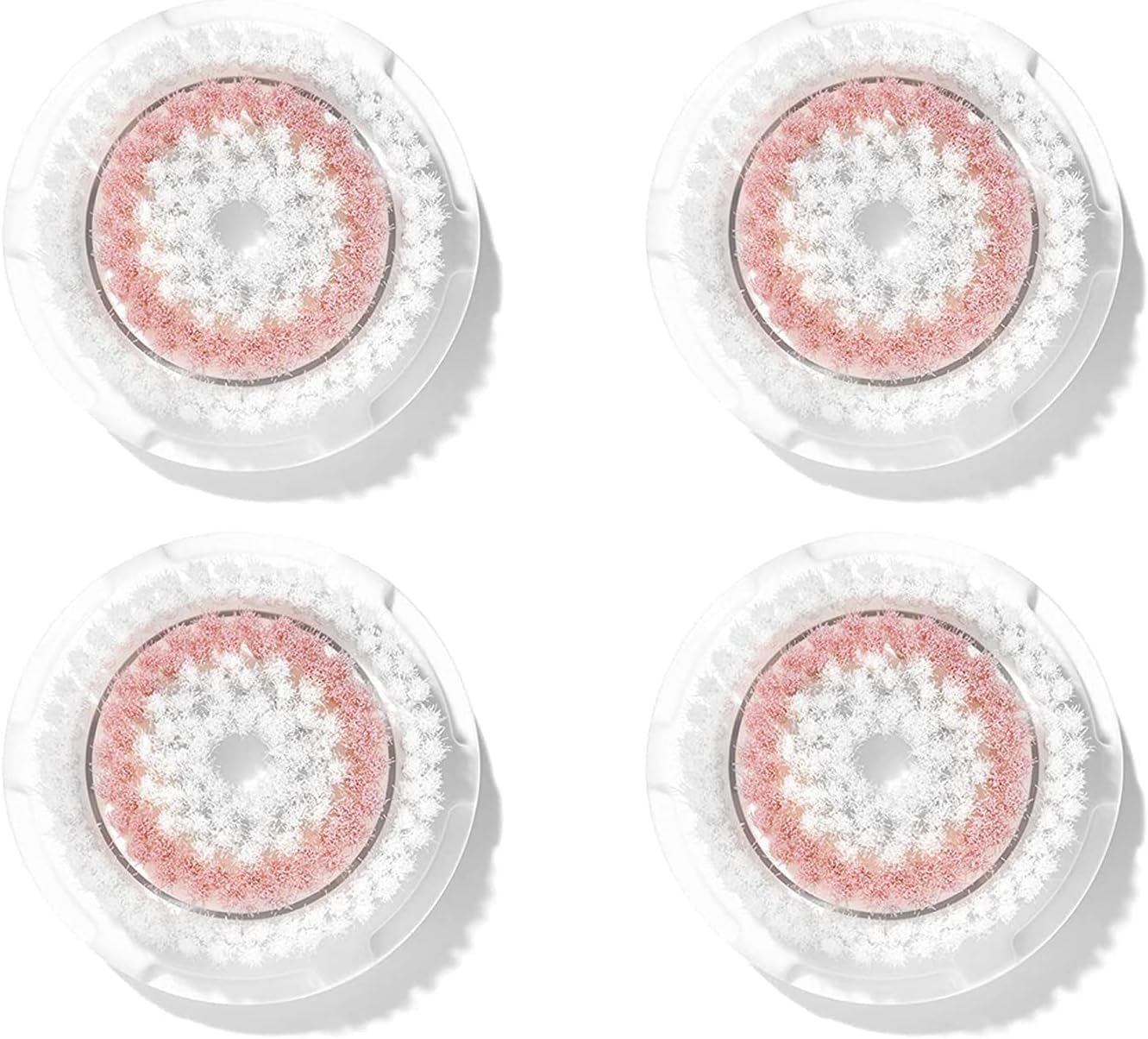 Radiance Facial Cleansing Brush Head Replacement Compatible with Mia 1, Mia 2, Mia Fit, Alpha Fit, Smart Profile Uplift and Alpha Fit X, 4 Count