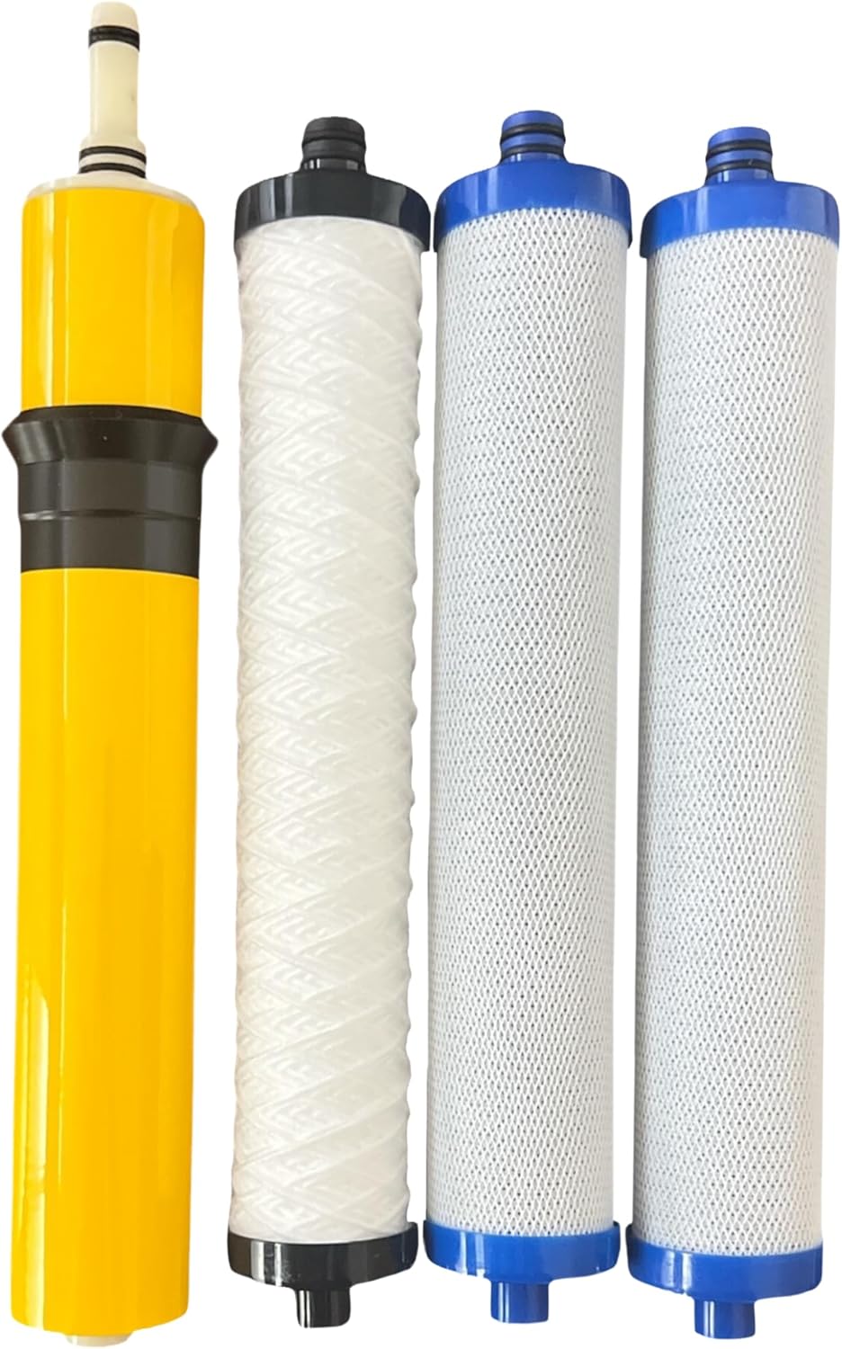 IPW Industries Inc. - Hydrotech 41400008-09 Reverse Osmosis Water Filter Replacement Set & 33001033-50 GPD Membrane RO Cartridge for Home Improvement; Compatible to Aqua FLo 1240
