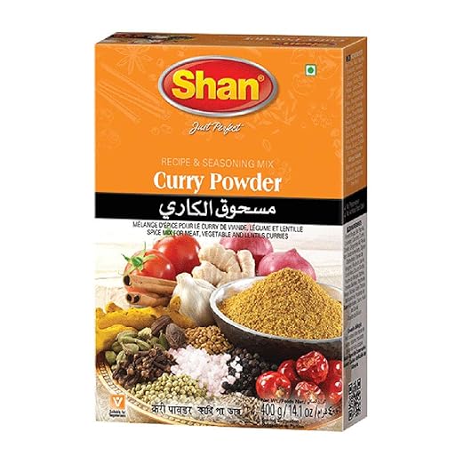 Shan Curry Powder Recipe and Seasoning Mix 14.1 oz (400g