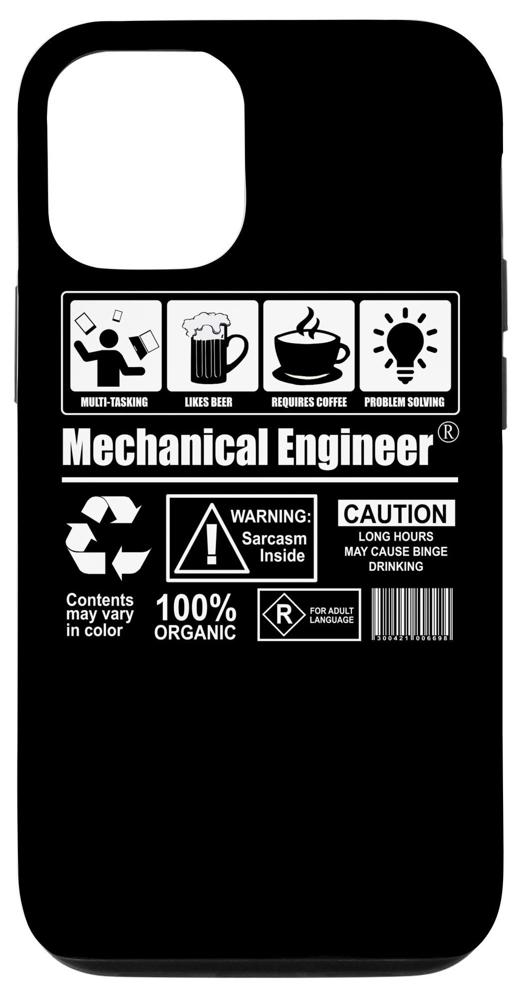 Engineering TeeziPhone 12/12 Pro Mechanical Engineer Lifestyle Work Case