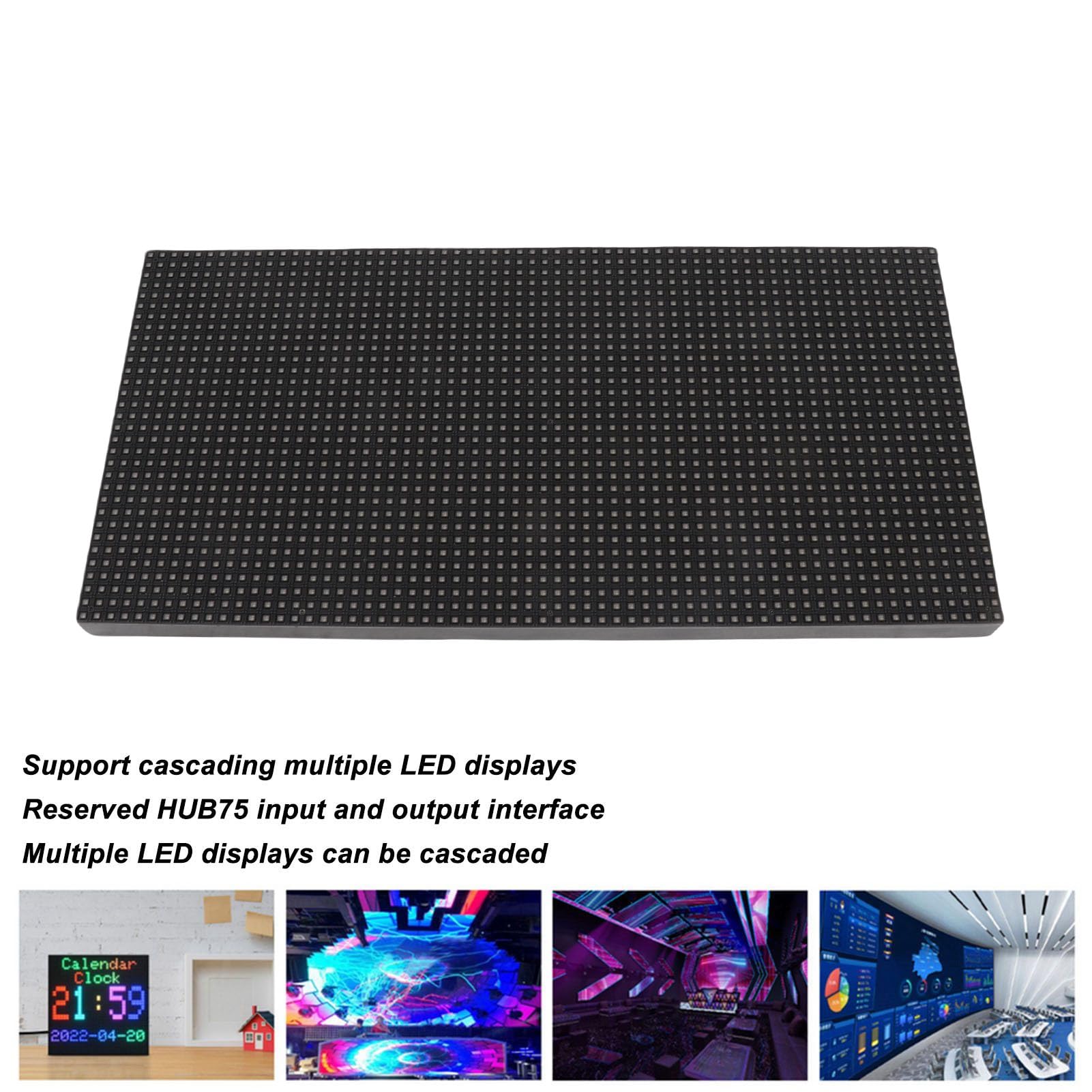Amazon.co.jp: Vbestlife 64x32 RGB LED マトリックスパネル、Ardui 用