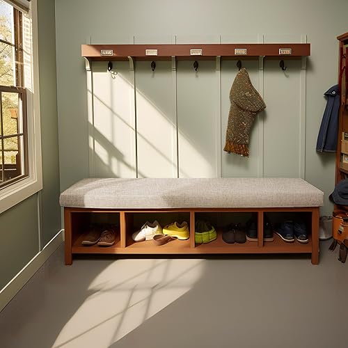 Miniatura 6 de Focuprodu Cojín de banco personalizado, cojines para muebles de patio, cojines de ventana duraderos antideslizantes personalizados para sillas. Más