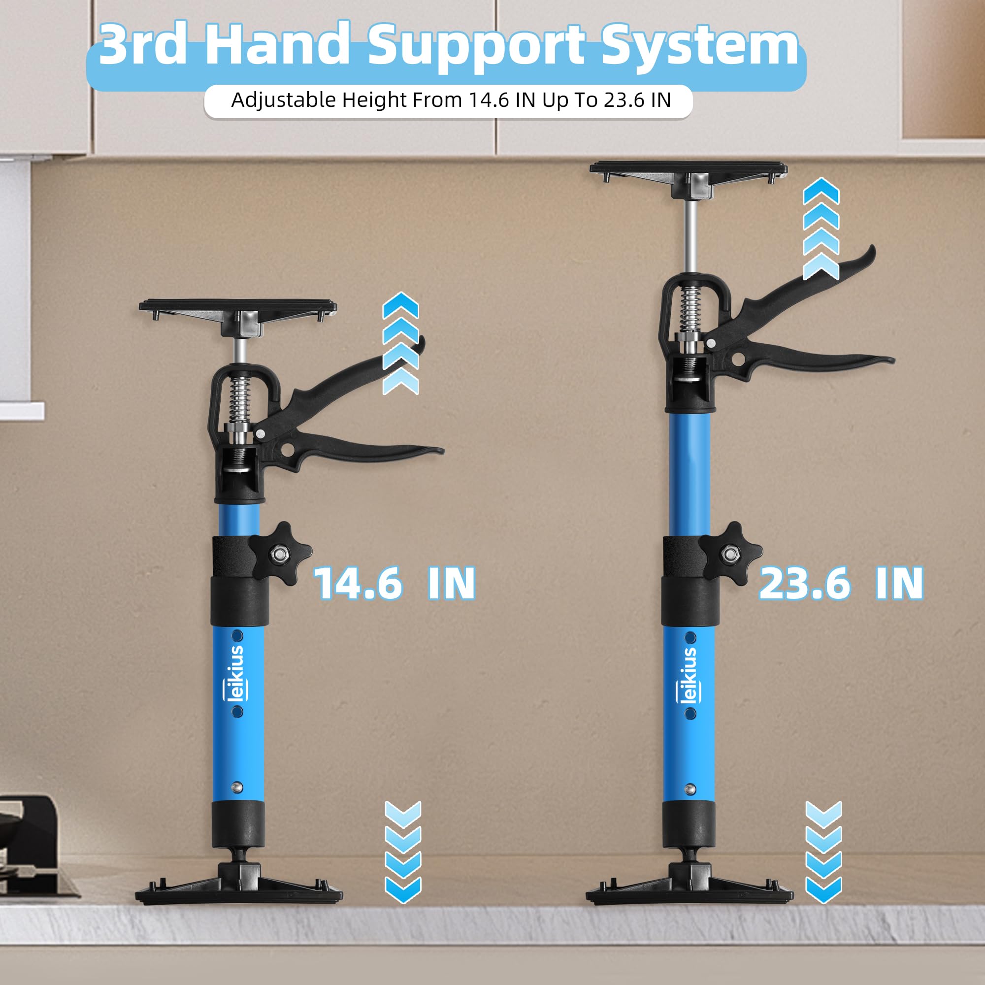 Cabinet Jacks - Install Drywall & Cabinets -2