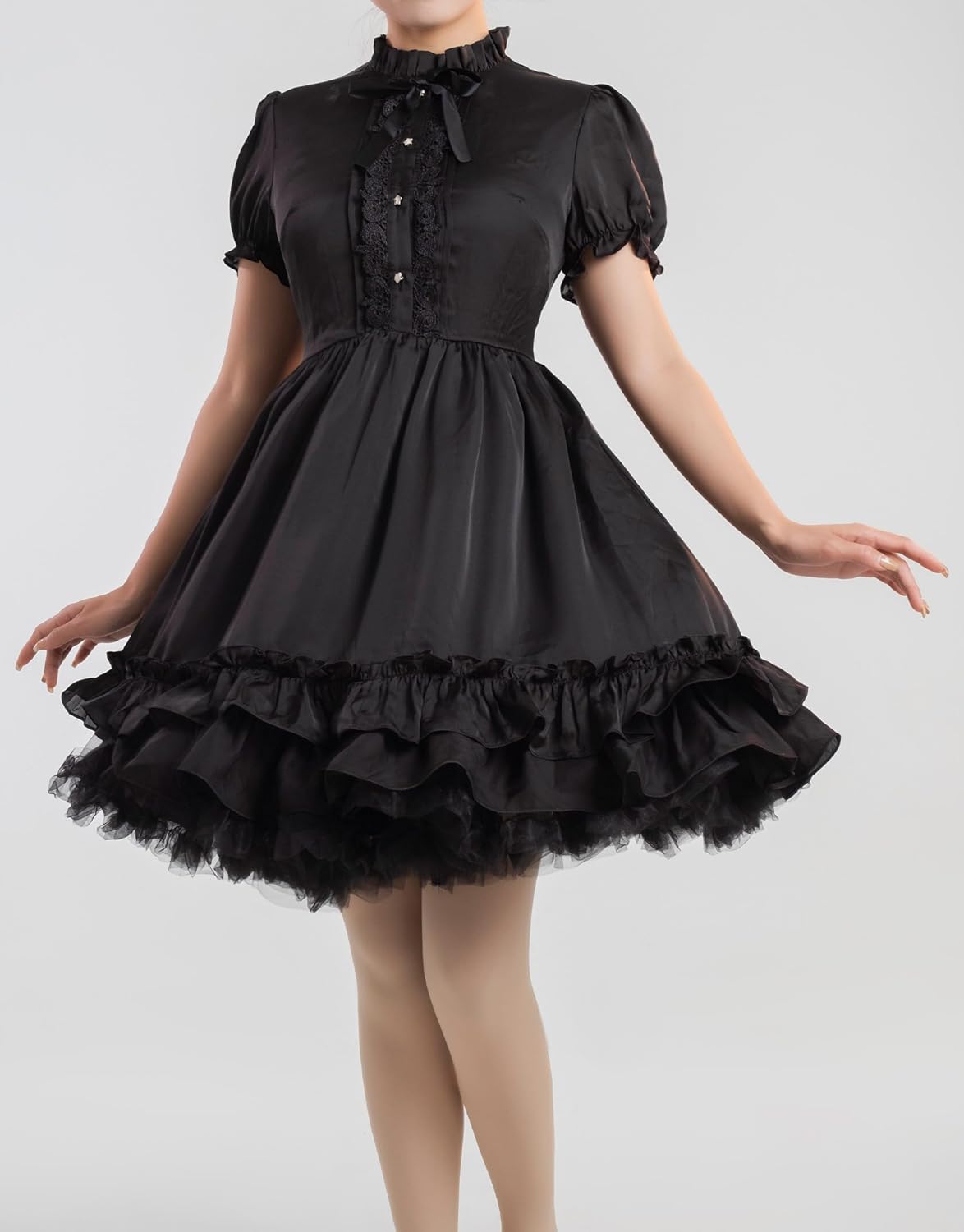 womens women Meowcos Women’s Petticoat Lolita Short Skirts Tutu Crinoline Underskirt - Image 4