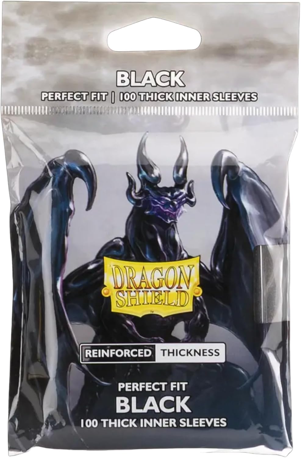 2 Packs Dragon Shield Inner Sleeve Clear Standard Size 100 ct Card Sleeves Individual Pack