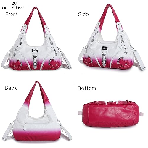 Miniatura 3 de Angelkiss Hobo Carteras y bolsos para mujeres Bolso de mano para mujeres Carteras grandes Bolsos de hombro diarios Purses, handbags, Handbag, Women