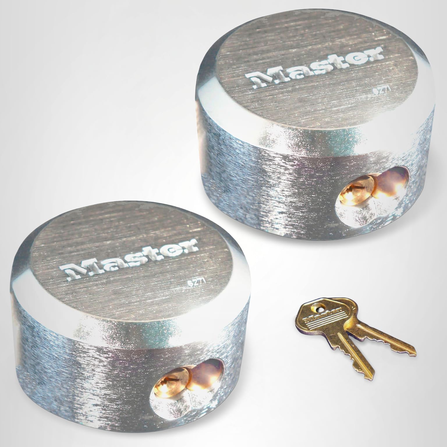 Master Lock Pro Series Hidden Shackle Padlocks, Keyed Alike w/ 4