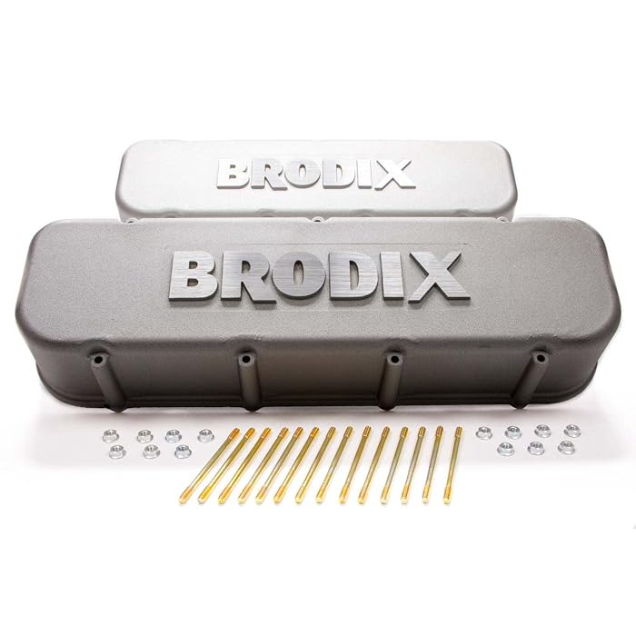 Buy Brodix Cylinder Heads VC200 Tall Valve Cover for Big Block Chevy
