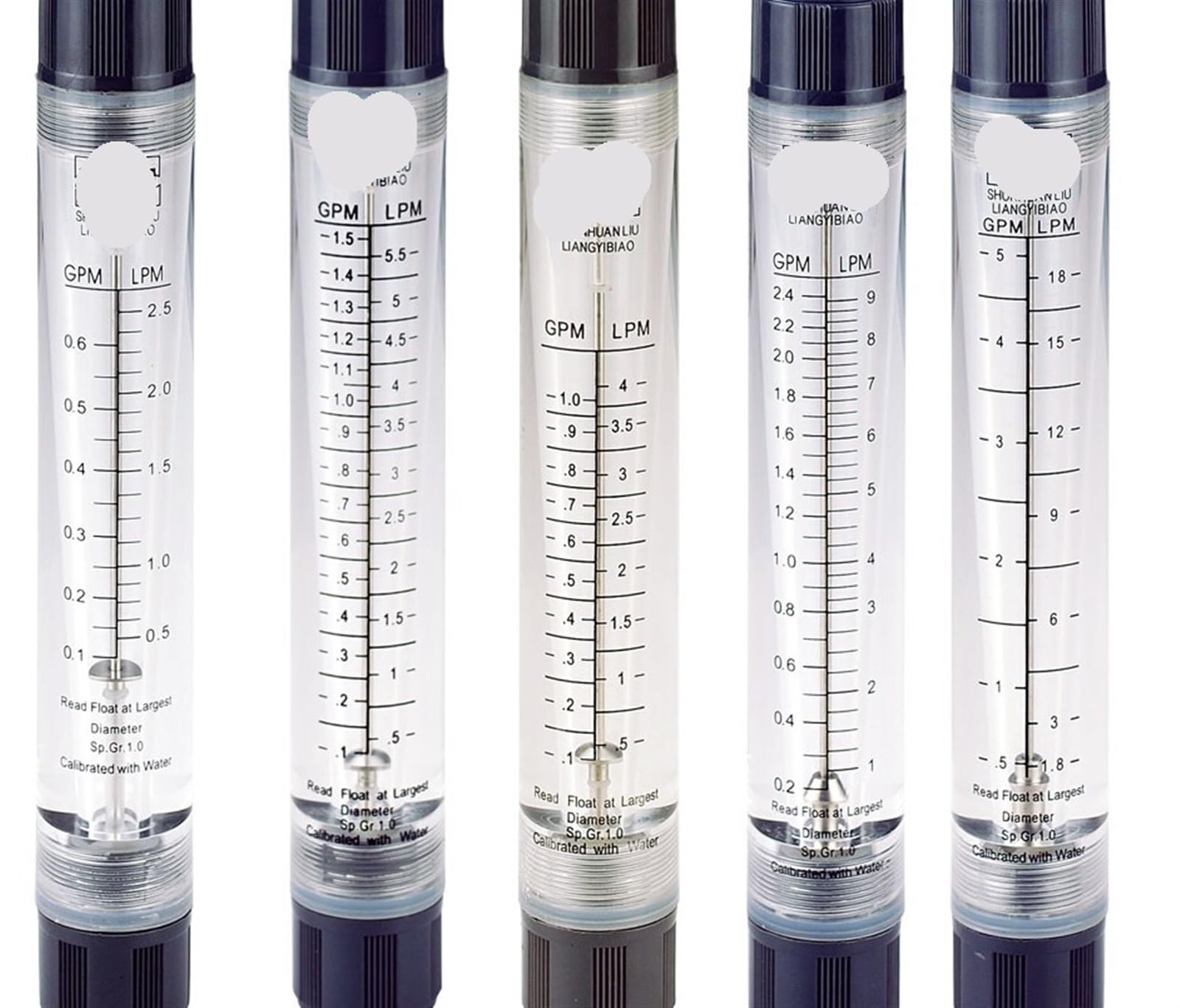 Débitmètre liquide LZM-15G à vanne intégrée pour un contrôle de flux stable et précis