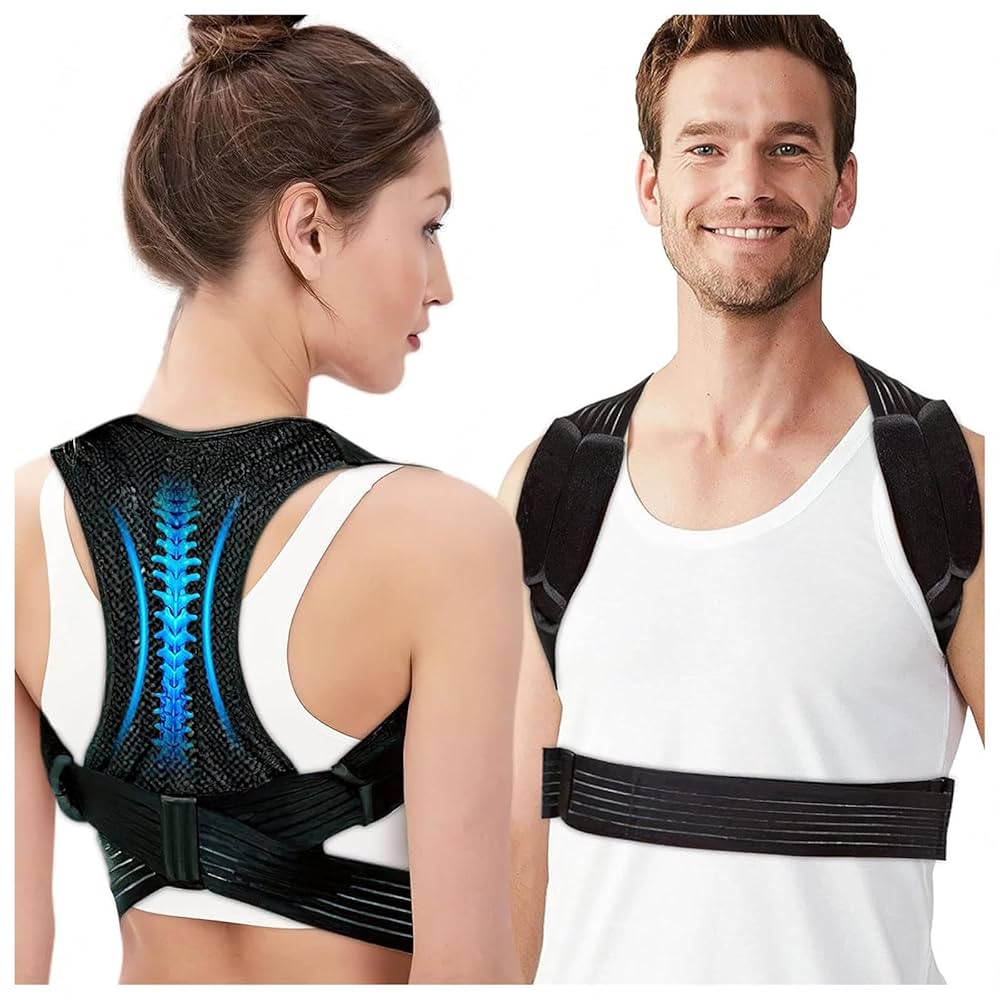 猫背矯正ベルト 姿勢サポーター 背筋矯正 男女兼用 姿勢改善 肩こり L Amazon | 猫背矯正ベルト 姿勢ベルト 姿勢サポーター 姿勢矯正