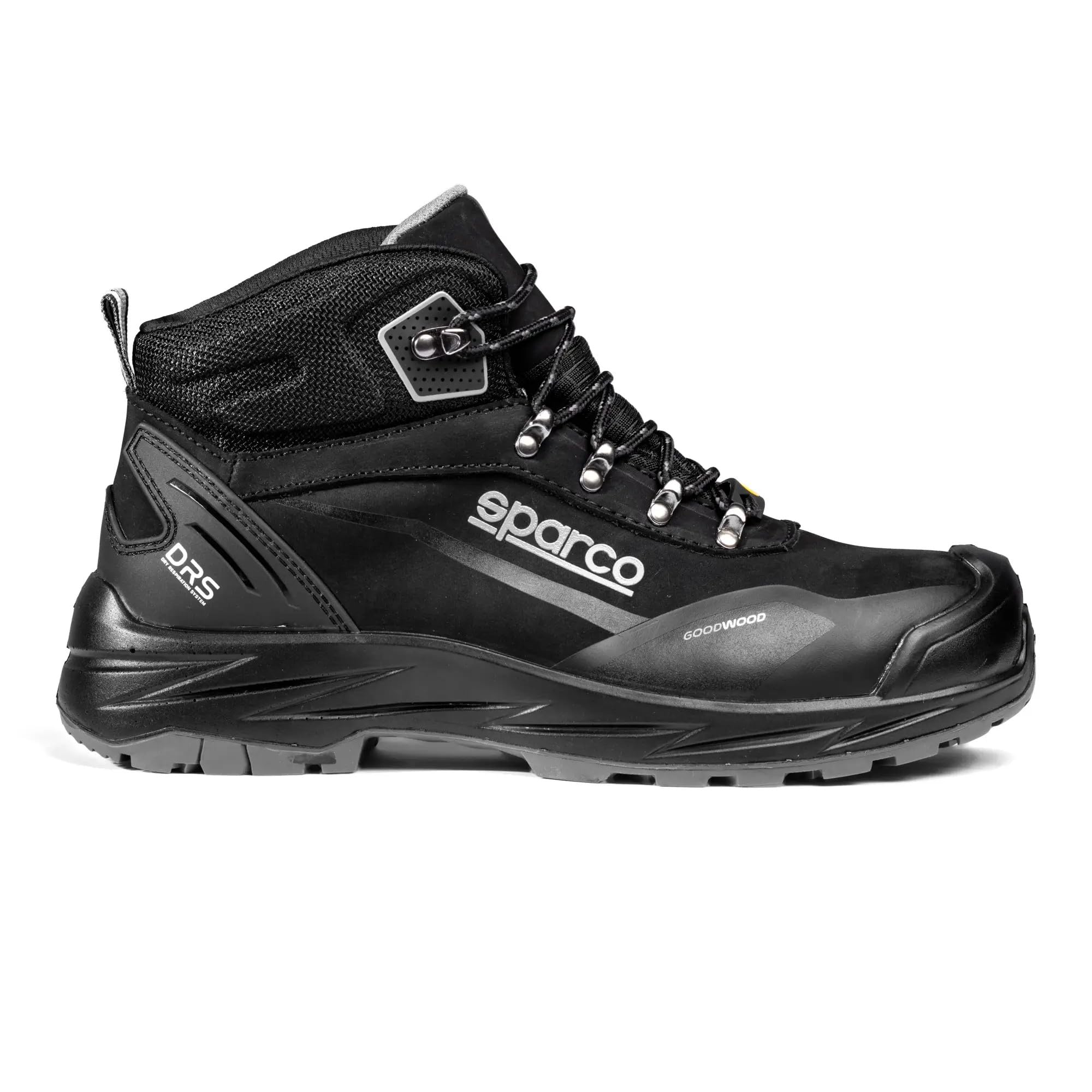 Sparco - Goodwood dell ESD S7S (WR) SR FO HRO Ci Hi SC - Scarpe a Stivaletto Antinfortunistica Unisex - Calzature Lavoro Alte - Impermeabili Drs - Puntale Fibra Vetro - Suola Antiscivolo - EU 42