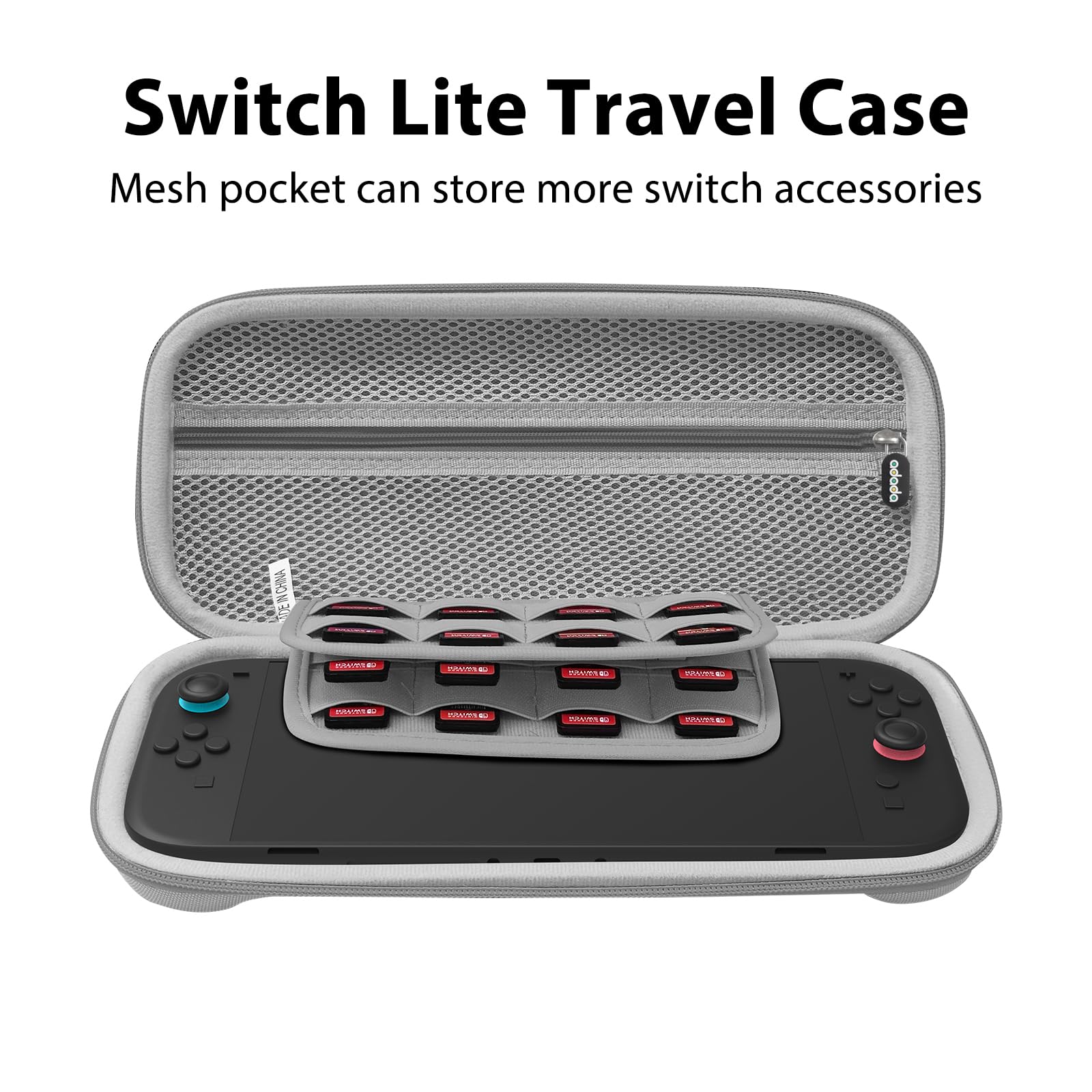 Nintendo Switch グレー キャリングケース Nintendo Switch キャリングケース（画面保護シート付き