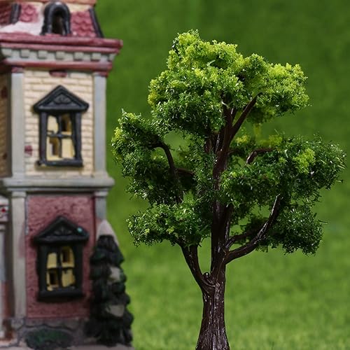 Miniatura 5 de Beavorty Árboles en miniatura 12pcs 150 Mini Diorama Árboles Tren Paisaje Modelo Árboles Miniatura Bosque Ferrocarril Paisaje Árboles Modelo Paisaje