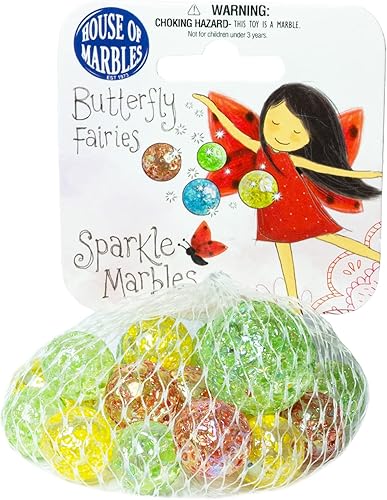 House of Marbles Bolsa de red de hadas mariposa de canicas