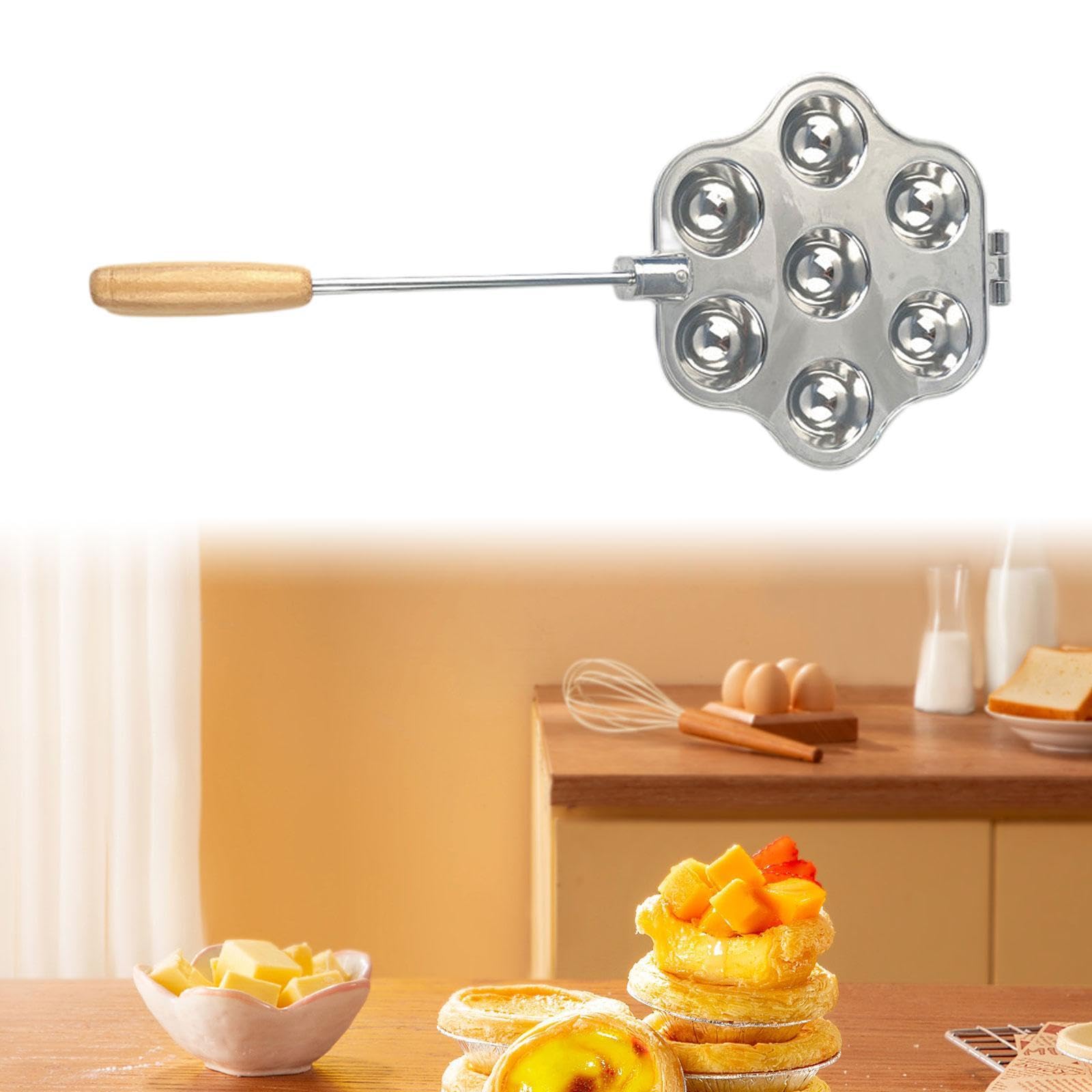 Generic Mini Appareil à Muffins et Tartes Multifonction avec Long Manche Confortable