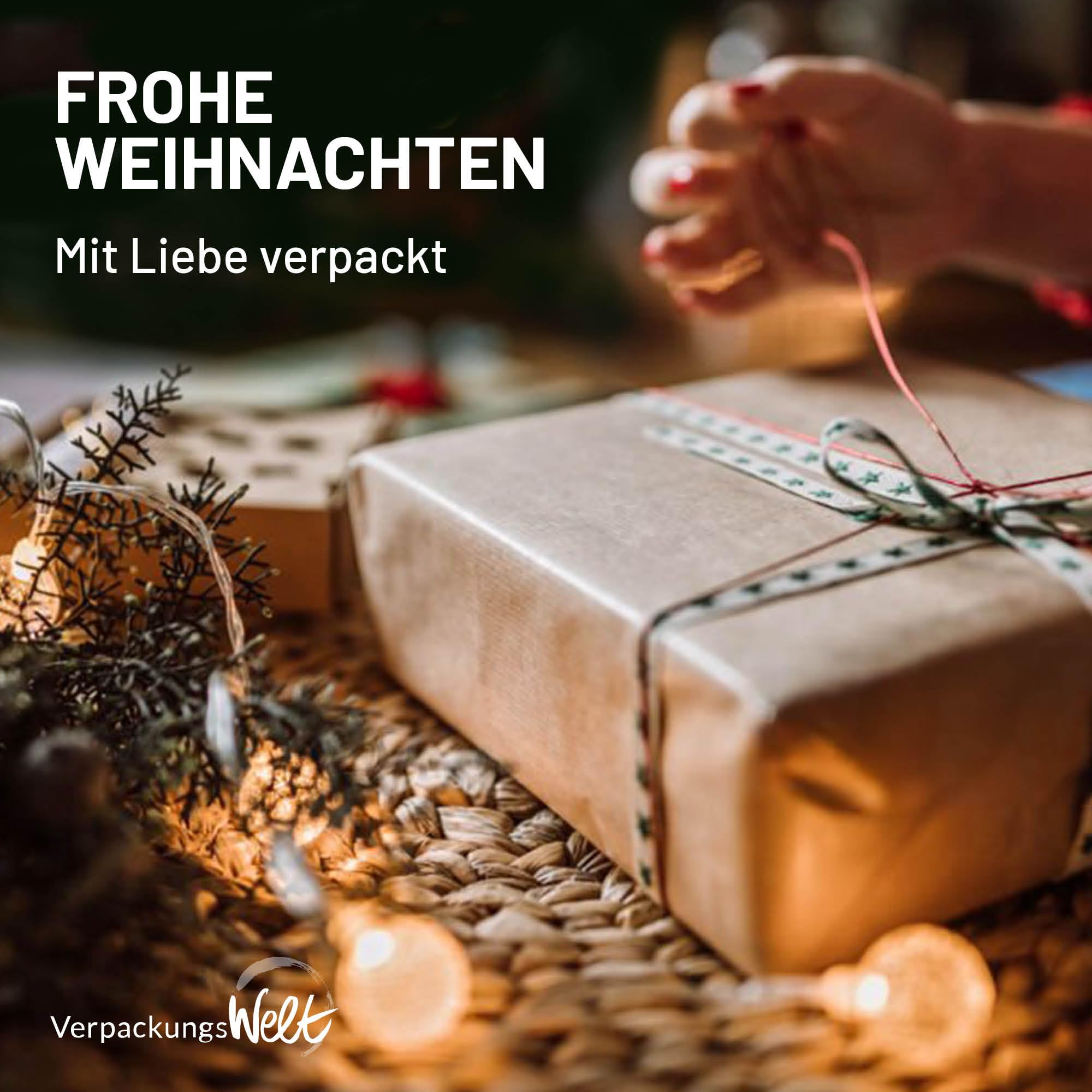 Geschenk-Box Weihnachten (10 Stk.) | 31x22x10 cm | Geschenk-Karton mit Deckel & Magnet-Verschluss für Weihnachtsgeschenke | Weihnachtsverpackung mit Aufschrift 'Merry Christmas' Grün