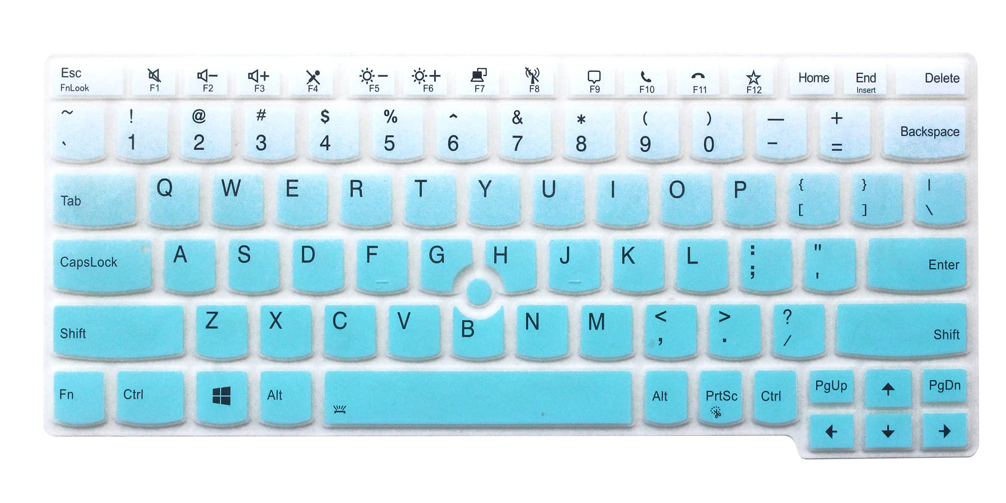 Yuomik Keyboard Skin Compatible for Lenovo ThinkPad X260 X270 X380 X390 X395, X390/X380 Yoga, ThinkPad X13 L13 & L13 Gen 2, X13/L13 Yoga, ThinkPad S2