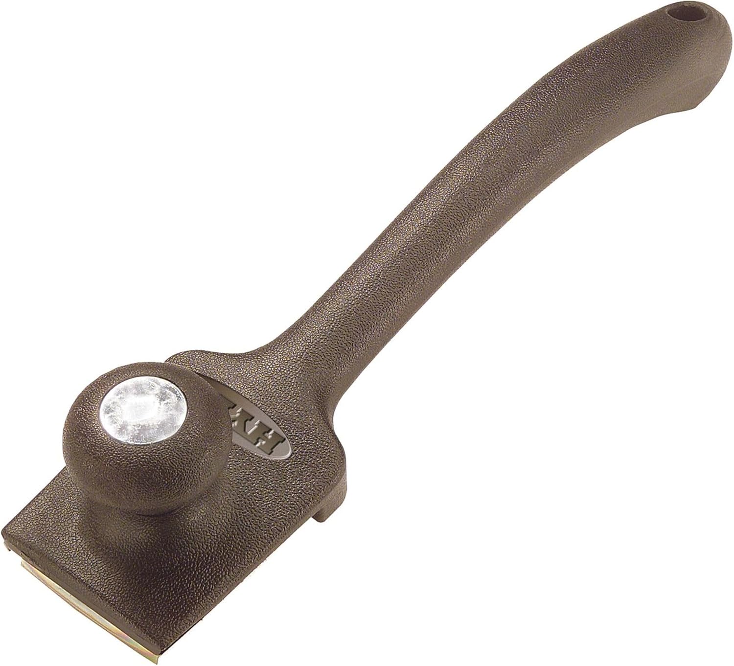5-Pack of 2-1/2” Hyde 10540 Black & Silver Lifetime 4-Edge High Carbon Steel Blade Scraper w/Hammer Head Knob