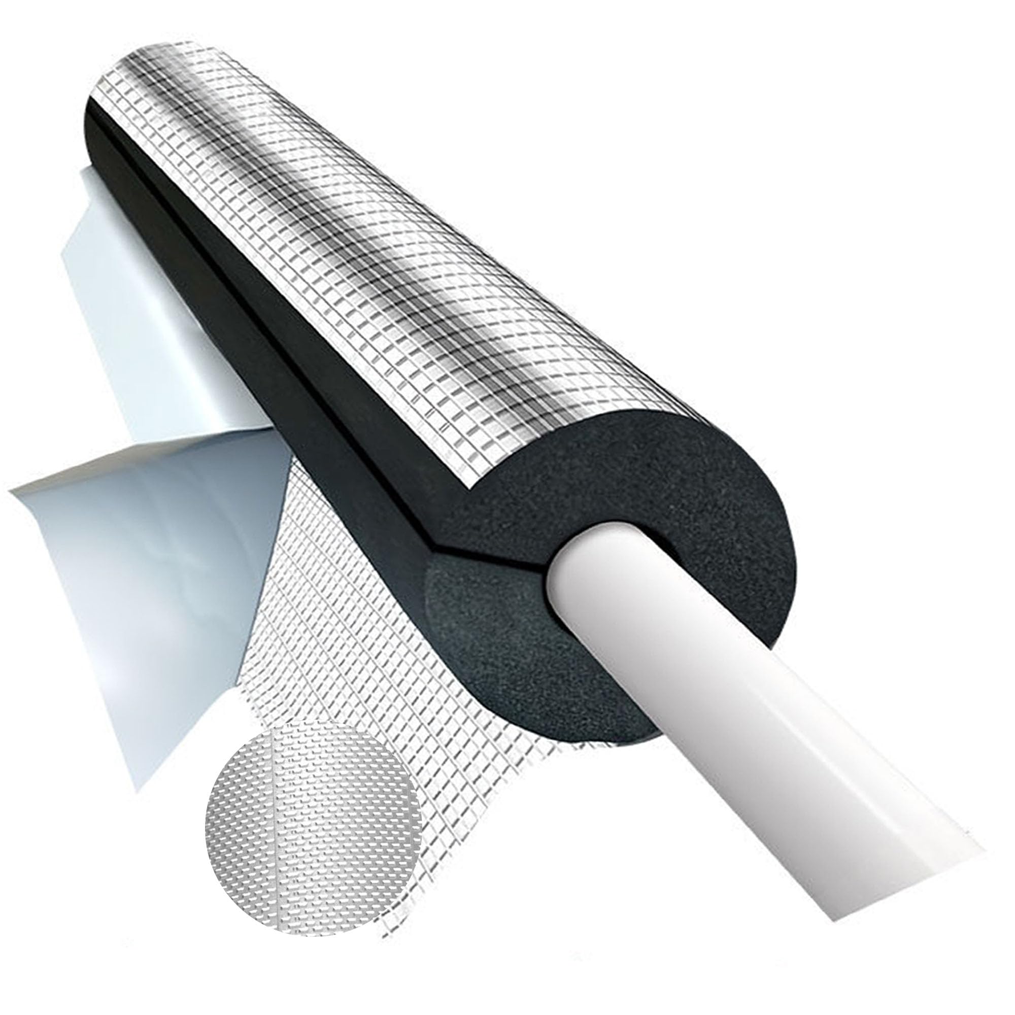 Schaum Rohrisolierung ID133mm x T30mm x L0.95m