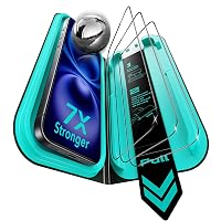 ESR 3 Pezzi Pellicola Vetro per iPhone 16Phone 15, Armorite