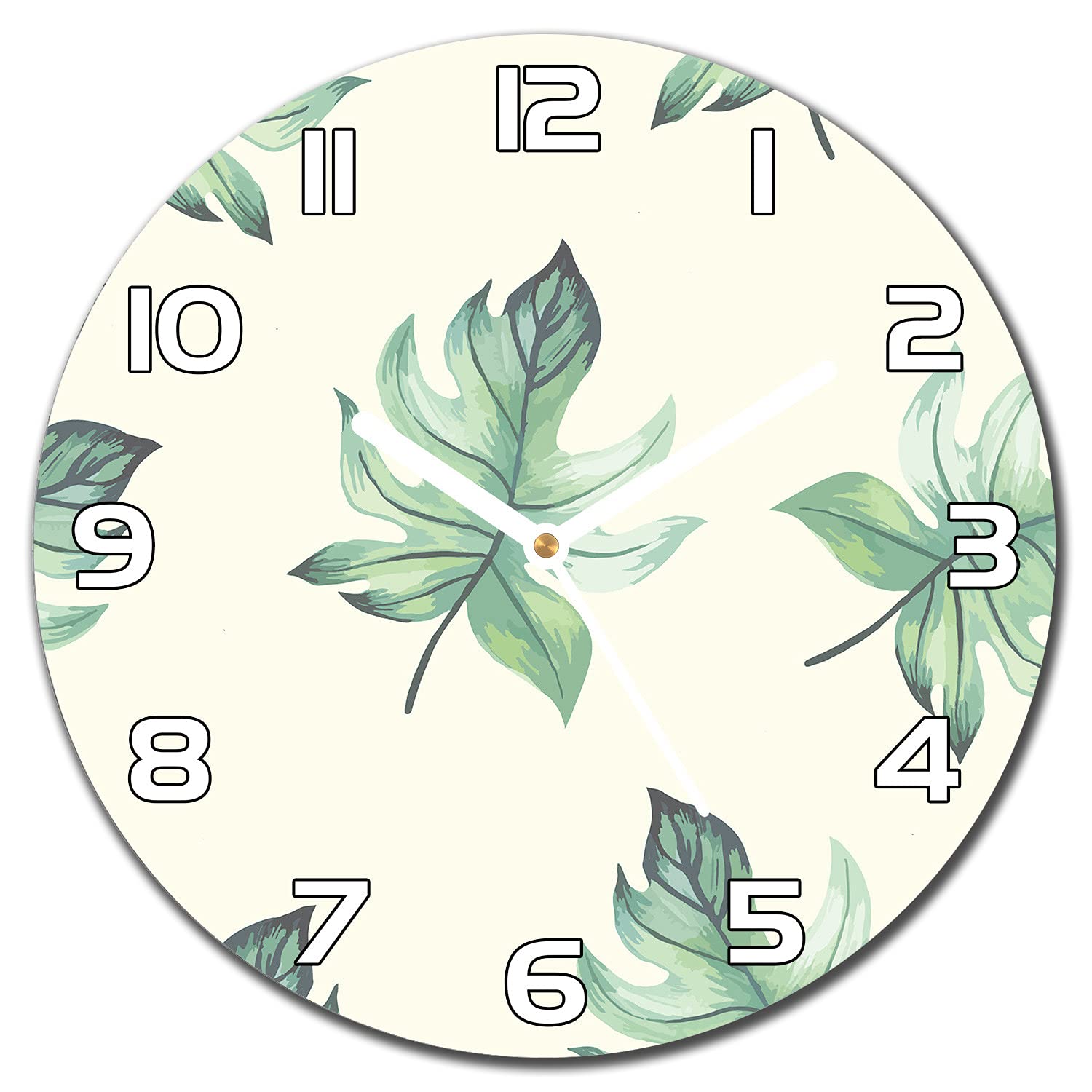 Horloge en Verre Sécurité Impression Haute Définition Coloray 30cm
