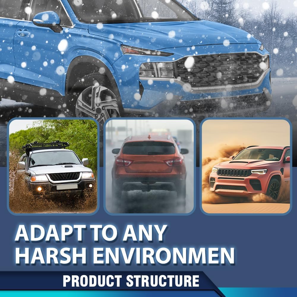 PIT66 Front Bumper Center Moulding Trim Right Passenger Side Compatible with Hyundai Santa Fe 2021-2023